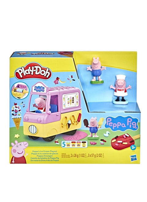 Play-Doh Peppa's Ice Cream Playset with Truck