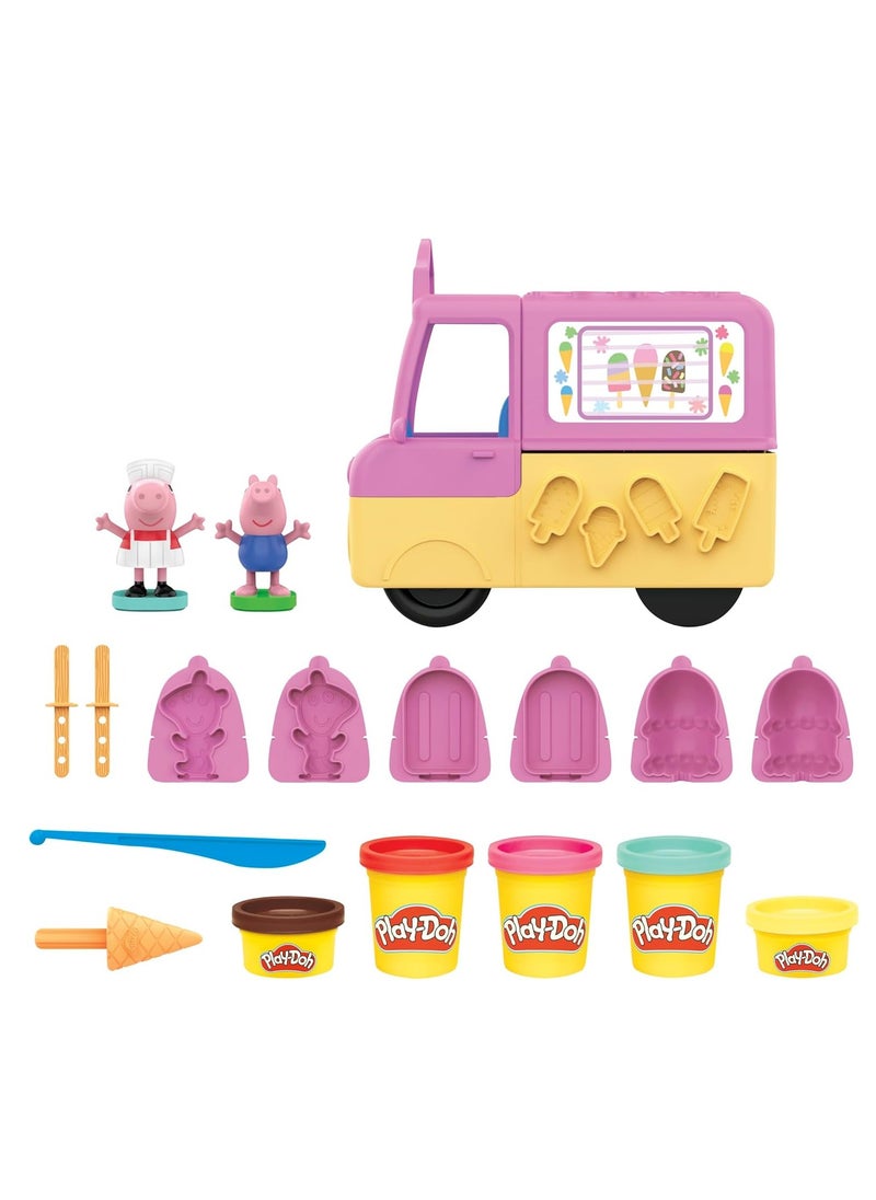 Play-Doh Play-Doh Peppa's Ice Cream Playset with Truck  - Image 2