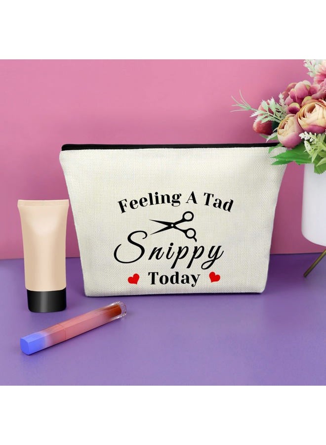 Sazuwu Hairdresser Gifts Travel Makeup Bags Cosmetic Organizer Bag for Salon & Beauty Professionals Hair Stylist Appreciation Gifts for Birthdays Christmas Graduation - Image 2