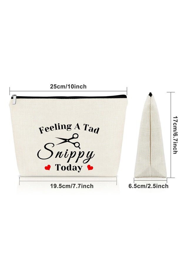 Sazuwu Hairdresser Gifts Travel Makeup Bags Cosmetic Organizer Bag for Salon & Beauty Professionals Hair Stylist Appreciation Gifts for Birthdays Christmas Graduation - Image 4