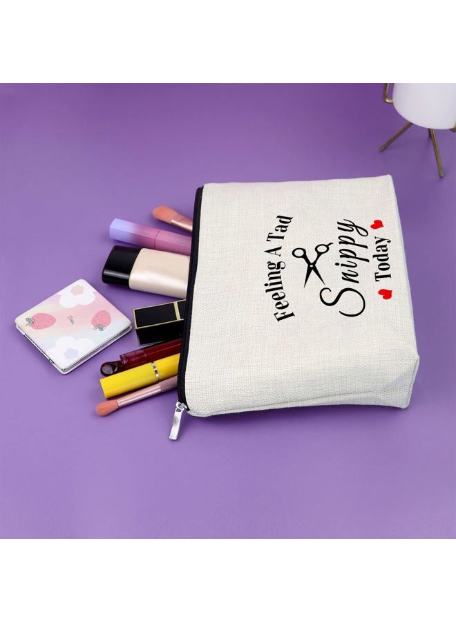Sazuwu Hairdresser Gifts Travel Makeup Bags Cosmetic Organizer Bag for Salon & Beauty Professionals Hair Stylist Appreciation Gifts for Birthdays Christmas Graduation - Image 5
