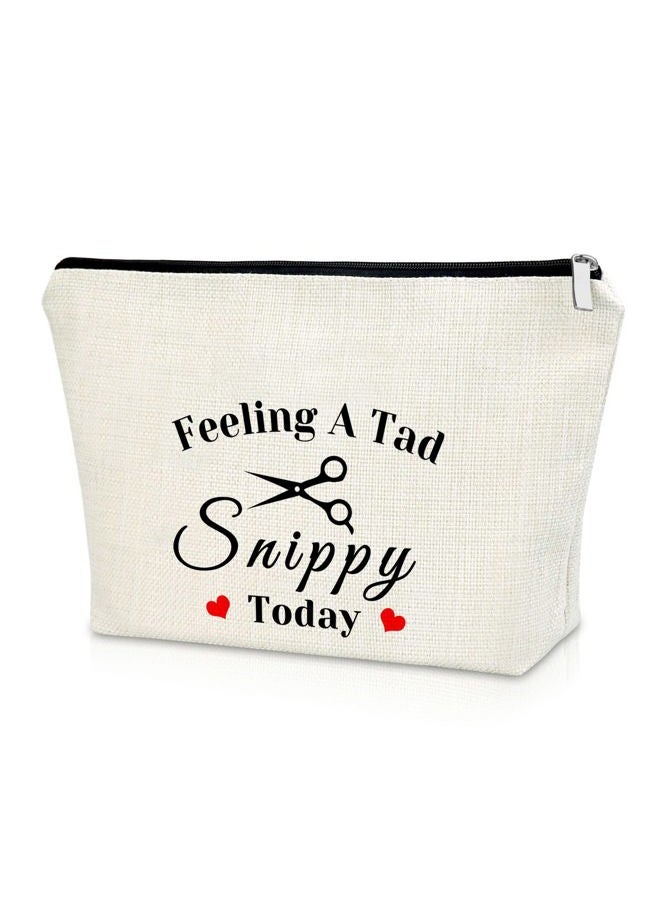 Sazuwu Hairdresser Gifts Travel Makeup Bags Cosmetic Organizer Bag for Salon & Beauty Professionals Hair Stylist Appreciation Gifts for Birthdays Christmas Graduation - Image 1