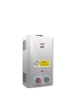 Gas water heater 10 liters digital screen with chimney with adapter 2 knobs  Natural gas only silver 945105583 - pzsku/Z01CA0B2BF33640542764Z/45/_/1704393493/462db78d-91e5-4cb9-9a38-13fe1a7b87b8