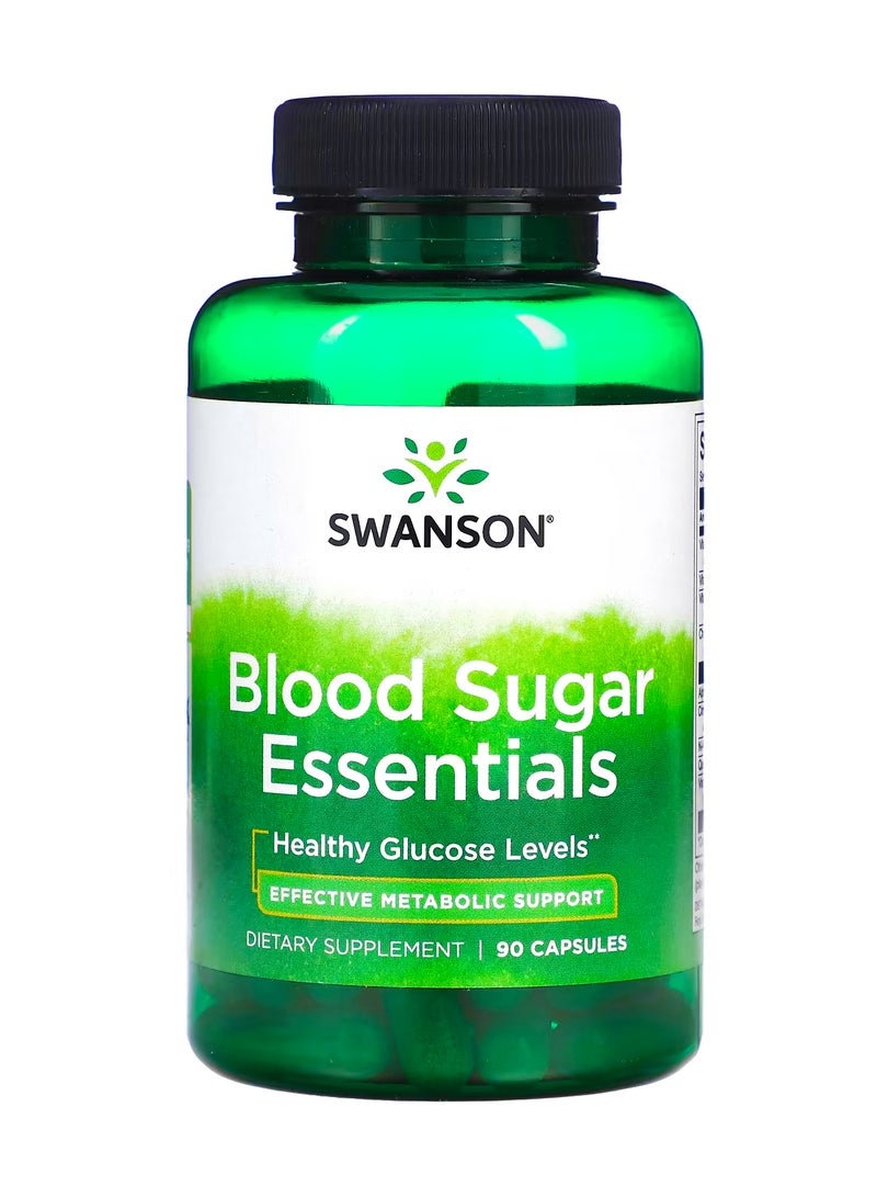 سوانسون أساسيات سكر الدم  90 كبسولة