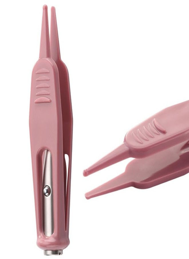 OATIPHO 1 Pc Baby Nose Cleaning Clip - LED Light Infant Booger Remover Tweezers Safe Nasal Ear Navel Care Tool Portable Snot Picker for Toddlers Kids Home Travel Use 3.74 x 0.66 In - Image 2