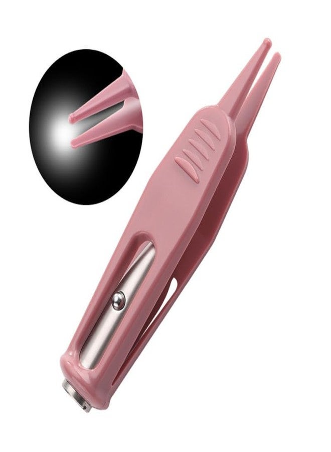 OATIPHO 1 Pc Baby Nose Cleaning Clip - LED Light Infant Booger Remover Tweezers Safe Nasal Ear Navel Care Tool Portable Snot Picker for Toddlers Kids Home Travel Use 3.74 x 0.66 In - Image 3