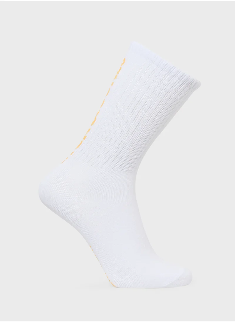 جاك وجونز جونيور Youth 5 Pack Logo  Sockes