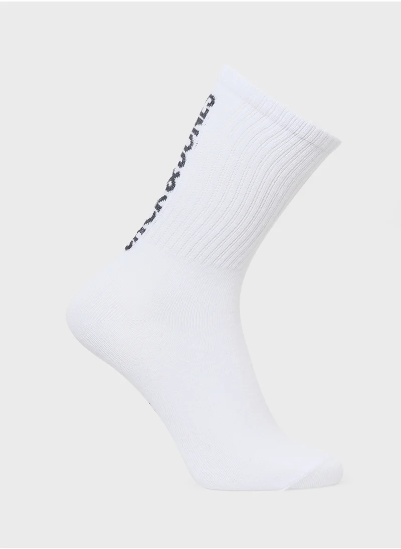 جاك وجونز جونيور Youth 5 Pack Logo  Sockes
