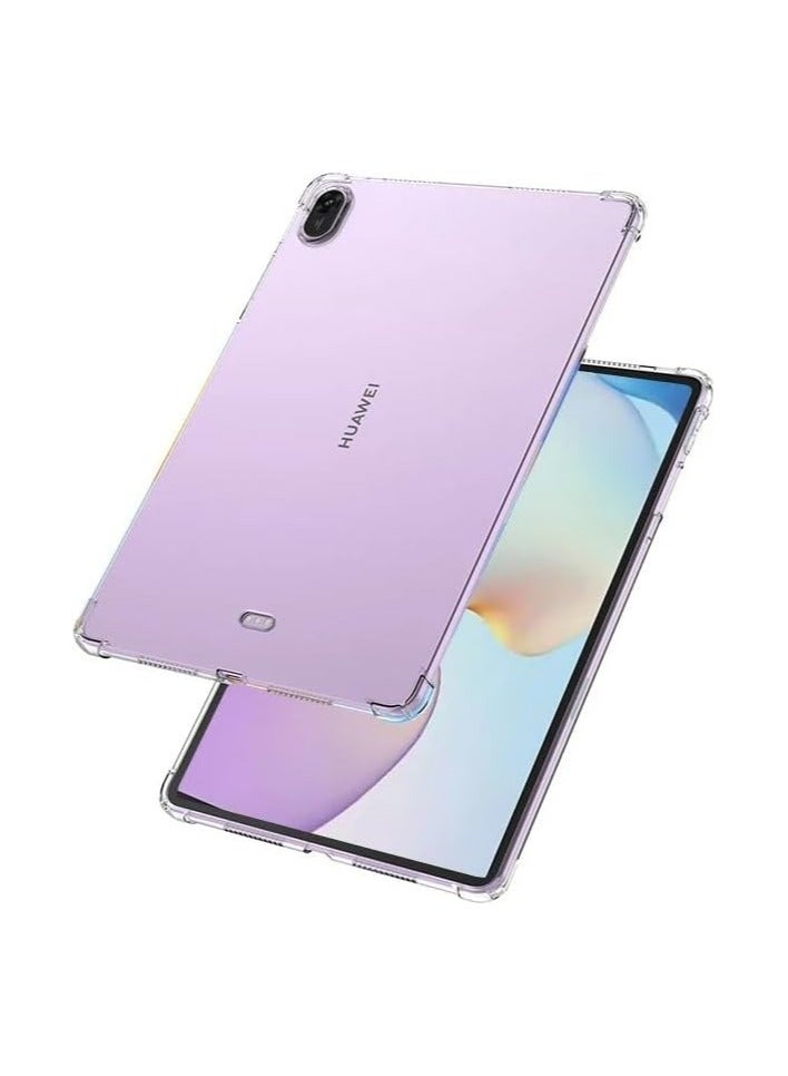 Clear Protective Case Compatible with Huawei MatePad 11.5-inch 2026/2025 Models Features corner airbag protection and a transparent shell Soft TPU shock-absorbing protective sleeve - Image 4