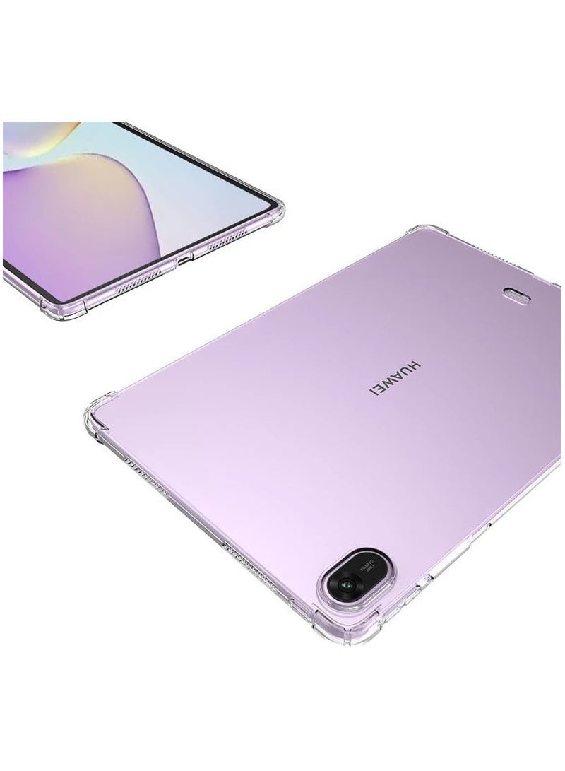 Clear Protective Case Compatible with Huawei MatePad 11.5-inch 2026/2025 Models Features corner airbag protection and a transparent shell Soft TPU shock-absorbing protective sleeve - Image 2