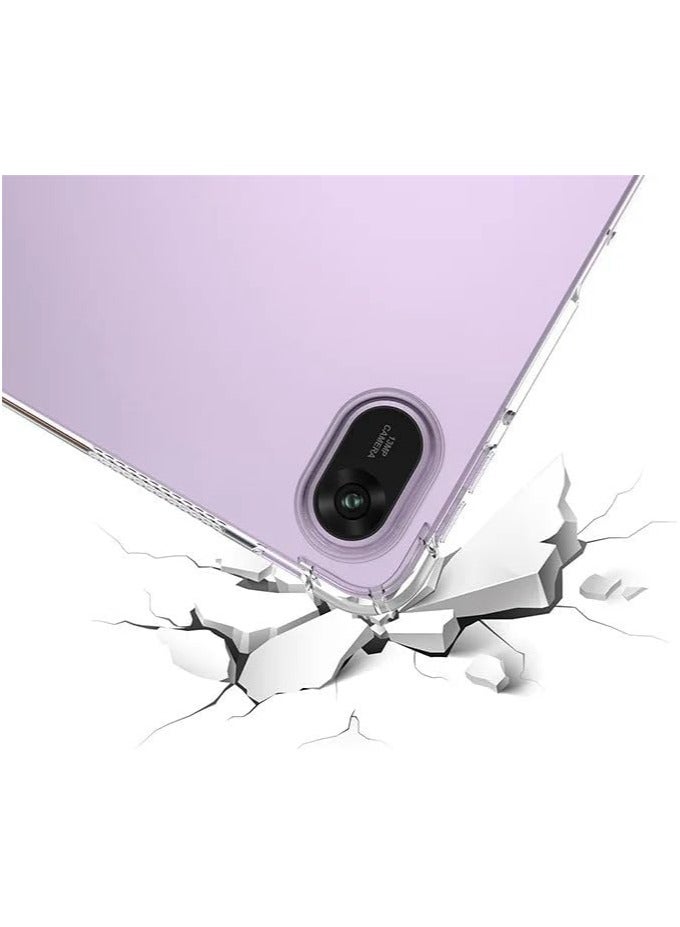 Clear Protective Case Compatible with Huawei MatePad 11.5-inch 2026/2025 Models Features corner airbag protection and a transparent shell Soft TPU shock-absorbing protective sleeve - Image 5