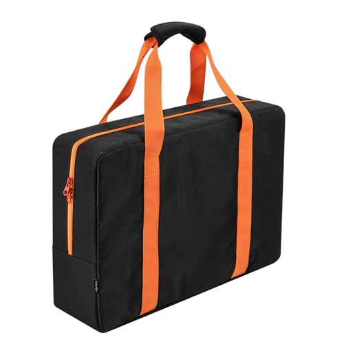 Cosmos BBQ Tool Storage Bag Grill Accessory Storage Bag Grill Utensil Carry Bag Grilling Hardware Tote Bag Container Foldable Grill Tool Replacement Bag for Outdoor Camping Barbecue 181x51x13 Inch - Image 1