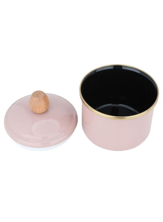 Alsaif Steel Box Round Lid Pink  - Image 2