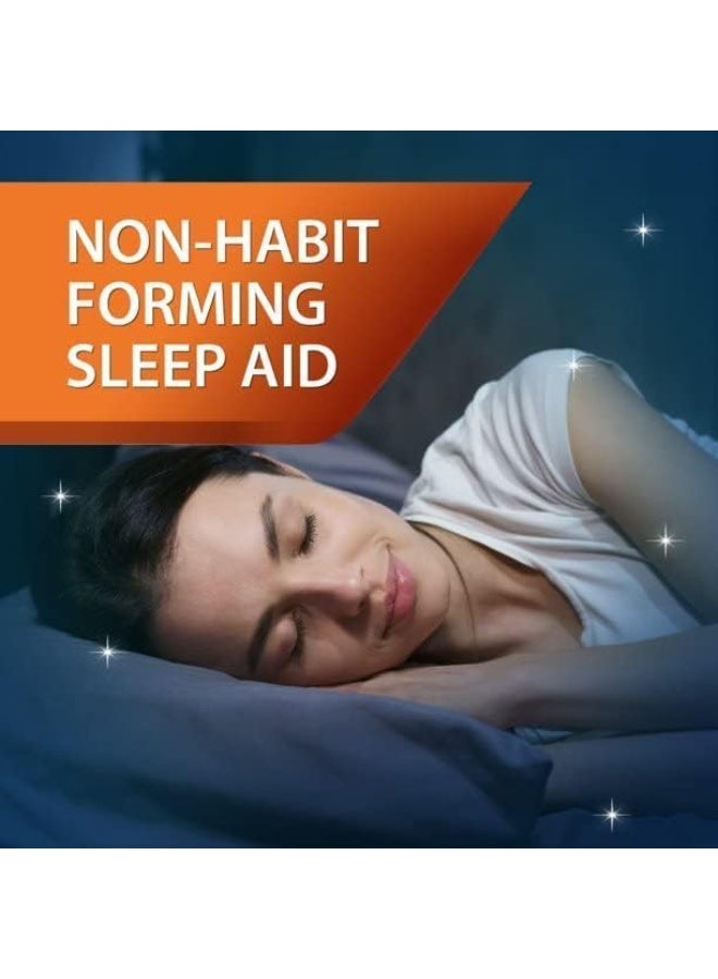 Unisom أقراص يوني سوم للنوم، مساعد نوم ليلي، دوكسيلامين سكسينات، 80 قرص - Image 2