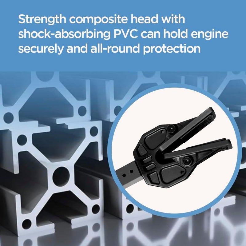 Sebnux Adjustable Boat Transom Saver with Composite Head for Engine Support - Image 4
