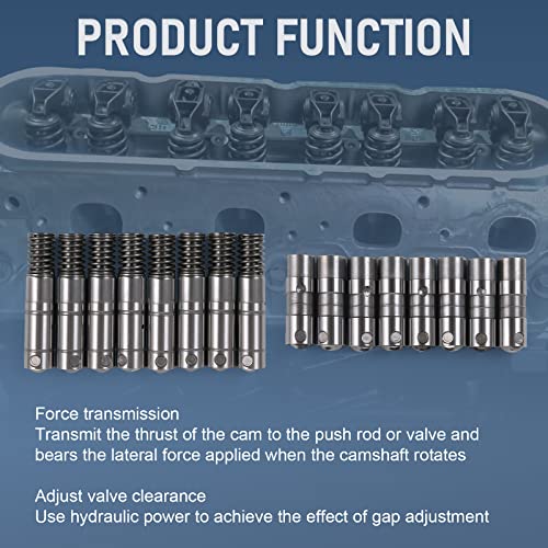 JDMSPEED (8+8) قطع رافعات هيدروليكية متوافقة مع شيفروليه GMC كاديلاك بويك 2007-2012 4.8L 5.3L 6.0L 6.2L رافعات صمامات إدارة الوقود النشطة AFM DOD رافعات هيدروليكية - Image 5