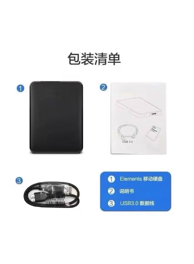 Digital New Element 2.5-inch 1TB USB 3.0 Portable External Hard Drive for PCs, Laptops, and Gaming Consoles, Fast Data Transfer, Durable and Compact Design, Ideal for Backup and Additional Storage, Compatible with Windows, Mac, and PS4/PS5 - Image 5