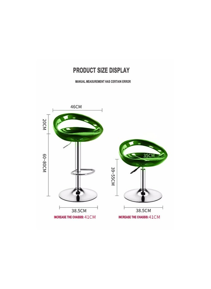 CAMA Fiber bar chair with a modern design, green color from Cama  - Image 2