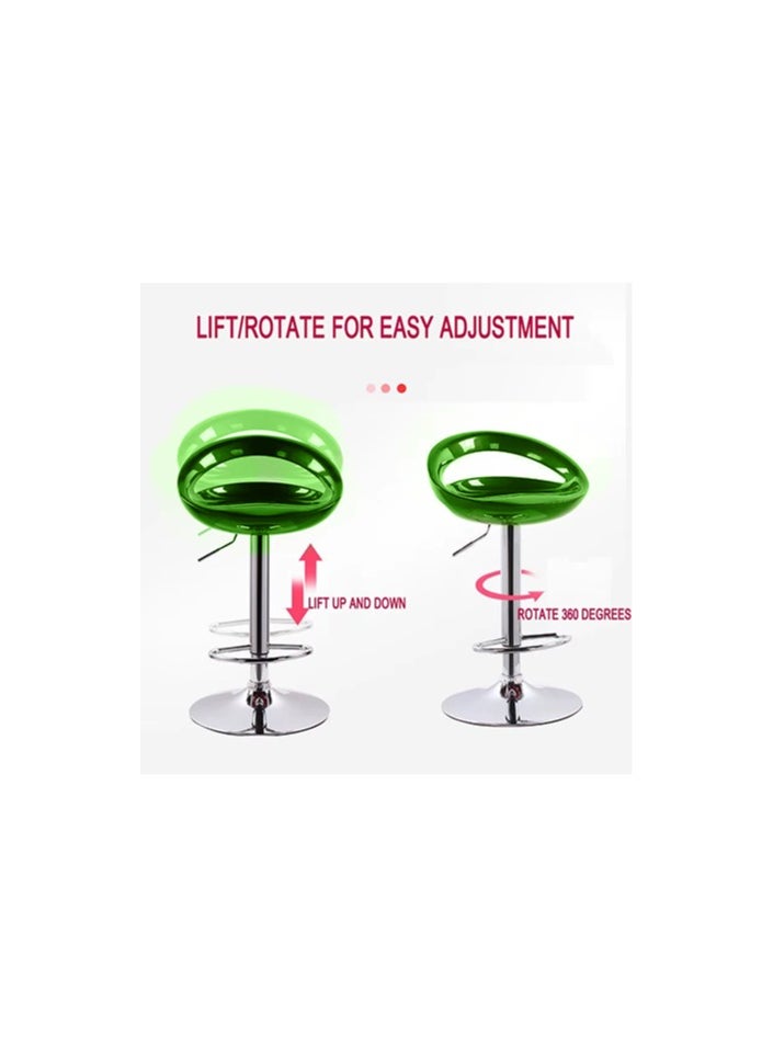 CAMA - Fiber bar chair with a modern design, green color from Cama - Image 1