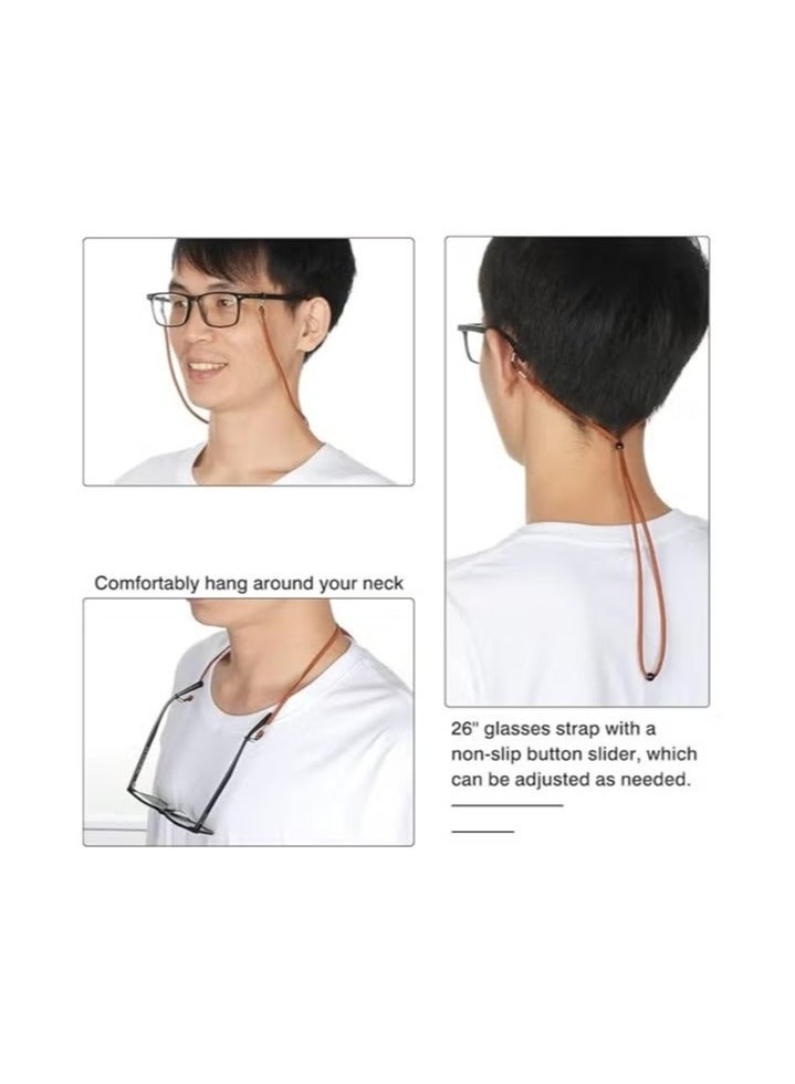 Generic Glasses Straps Sports Glasses Holder Adjustable Sunglasses Chain Lanyard Neck Holders Soft Elastic  - Image 2