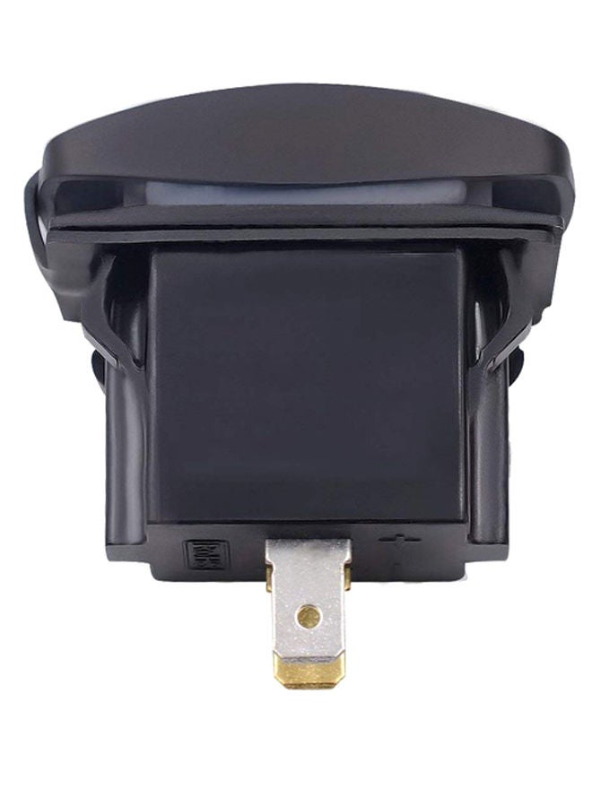 NIBEMINENT USB Car Charger Socket Black  - Image 5