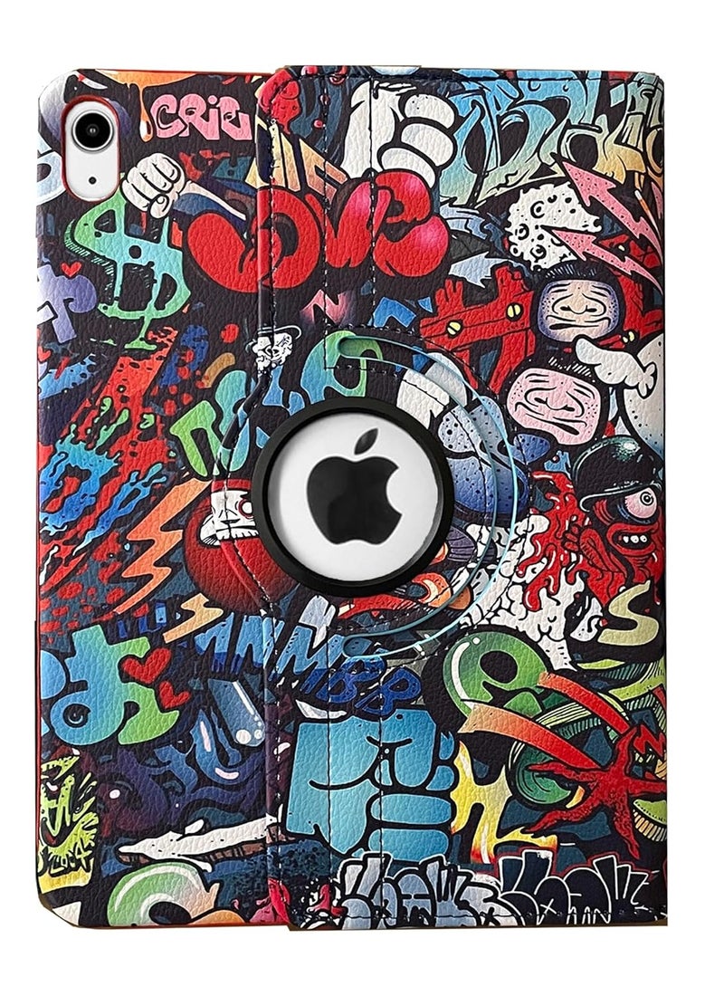 ProElite Cover for Apple iPad (A16) 11th/10th Gen (2025/2022) Case Cover, 360 Rotatable Smart Flip Case Cover for Apple iPad 11th/10th Generation 2025/2022 with Stylus Pen, Hippy - Image 5
