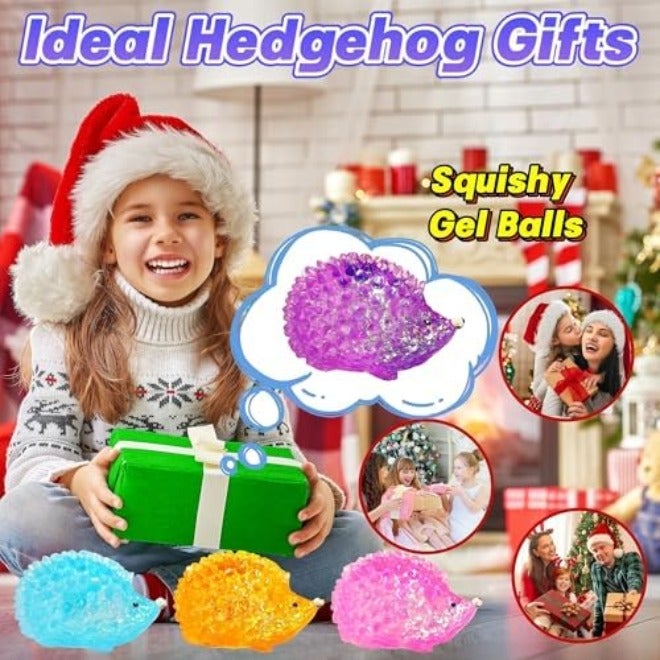 EVDERS 1Pcs Hedgehog Squishy Sugar Ball, Slow Rise Stress Relief Toy for Kids - Image 5