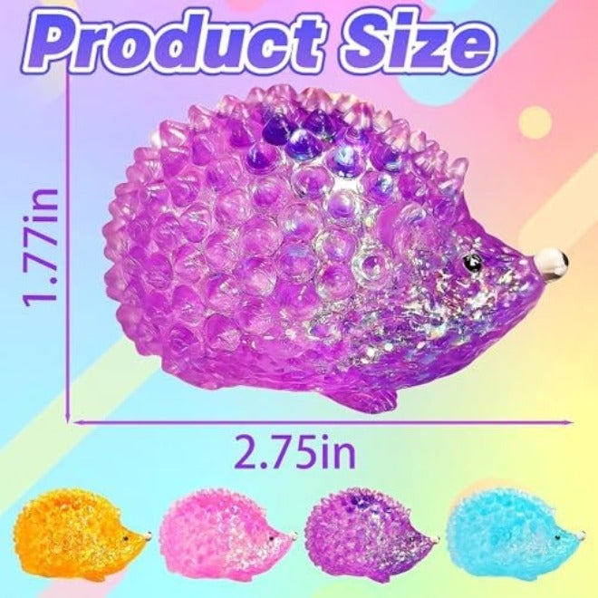 EVDERS 1Pcs Hedgehog Squishy Sugar Ball, Slow Rise Stress Relief Toy for Kids - Image 3