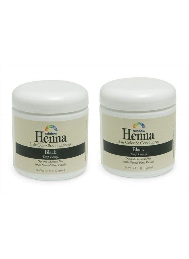 Rainbow Research Henna Persian Black 4 Oz, 2 pack  - Image 1