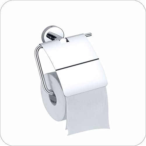 KANJAL Toilet Paper Holder for Bathroom Tissue Paper roll Holder Tissue Paper Hanger for Kitchen Bathroom Accessories (304 Stainless Steel,Chrome Finish,Anti-rust-37) - Image 2