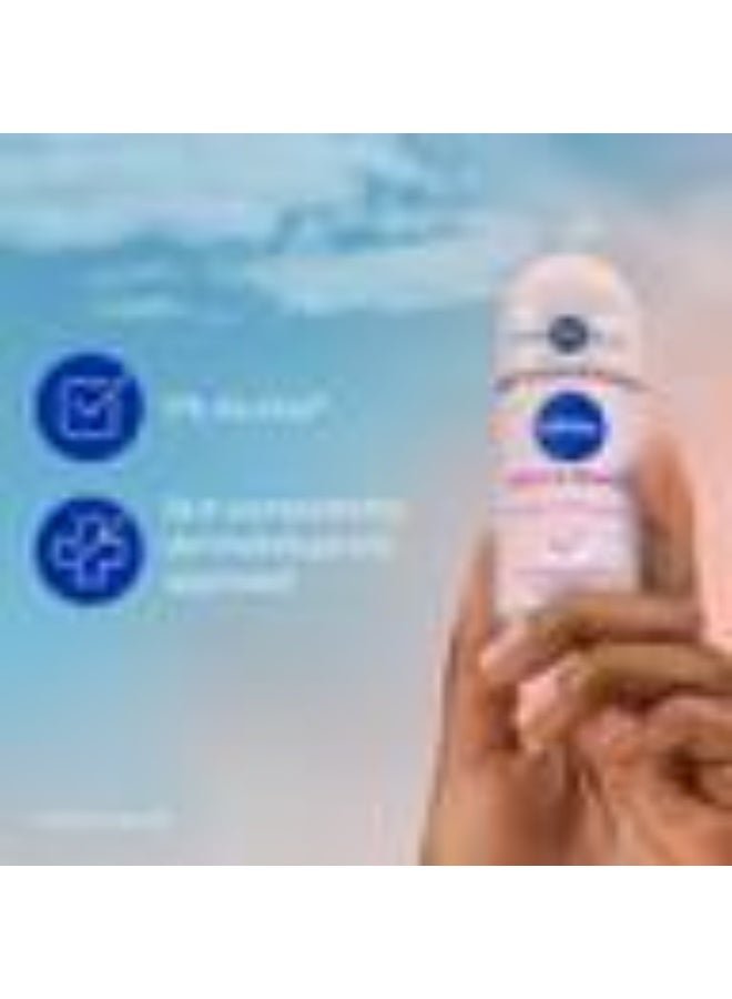 NIVEA Pearl & Beauty Antiperspirant Deodorant for Women 72H Active, Roll-on 50ml - Image 2