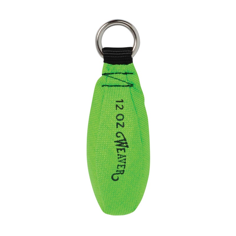 Weaver Arborist Throw Weight 12 oz Nylon Throw Bag for Tree Work Climbing Rope Weight Bag Resistant to Tear Handcrafted Arborist Equipment Neon Green - Image 2