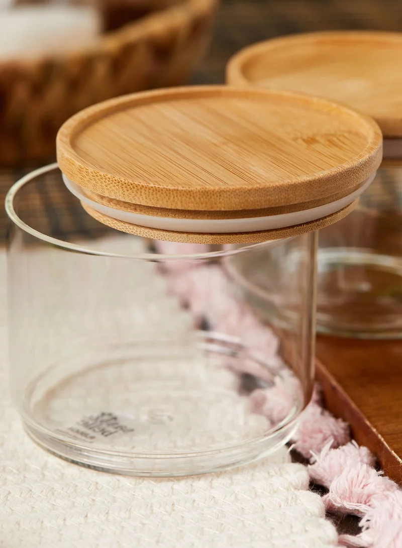Sass & Belle Set Of 3 Stacking Glass Jar