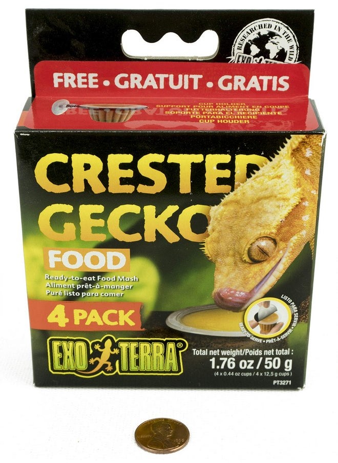 Exo Terra Hagen Exo Terra Crested Gecko Food (Includes 4 Individual Prepared Cups) 