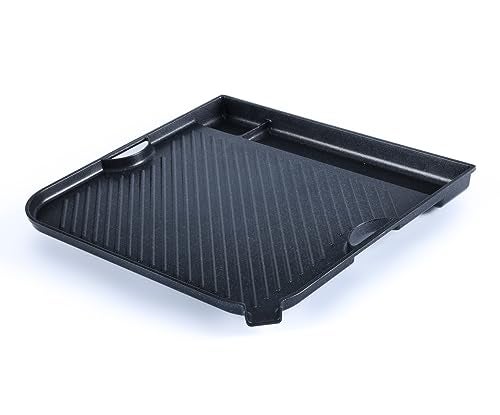 COOKKING Master Grill Pro Korean Traditional BBQ Grill Pan Stovetop Nonstick IndoorOutdoor Smokeless BBQ Cast Aluminum Grill Pan MasterGrill Pro - Image 3