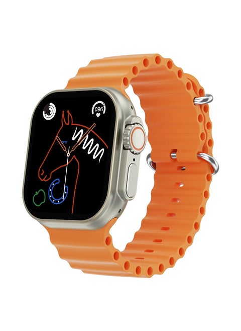 Smart Watch for Android and iOS Phones Compatible with Apple iPhone Orange