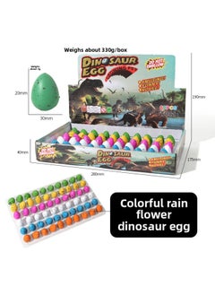 Strict Selection Of Bubble Water Dinosaur Egg Hatching Egg Toy Soft Rubber Children's Deformation Of Small Dinosaur Color Dinosaur Wholesale-Colour:Small Rain Flower Spots (recommended To Shoot At 60 Times)-Specification:2x3cm