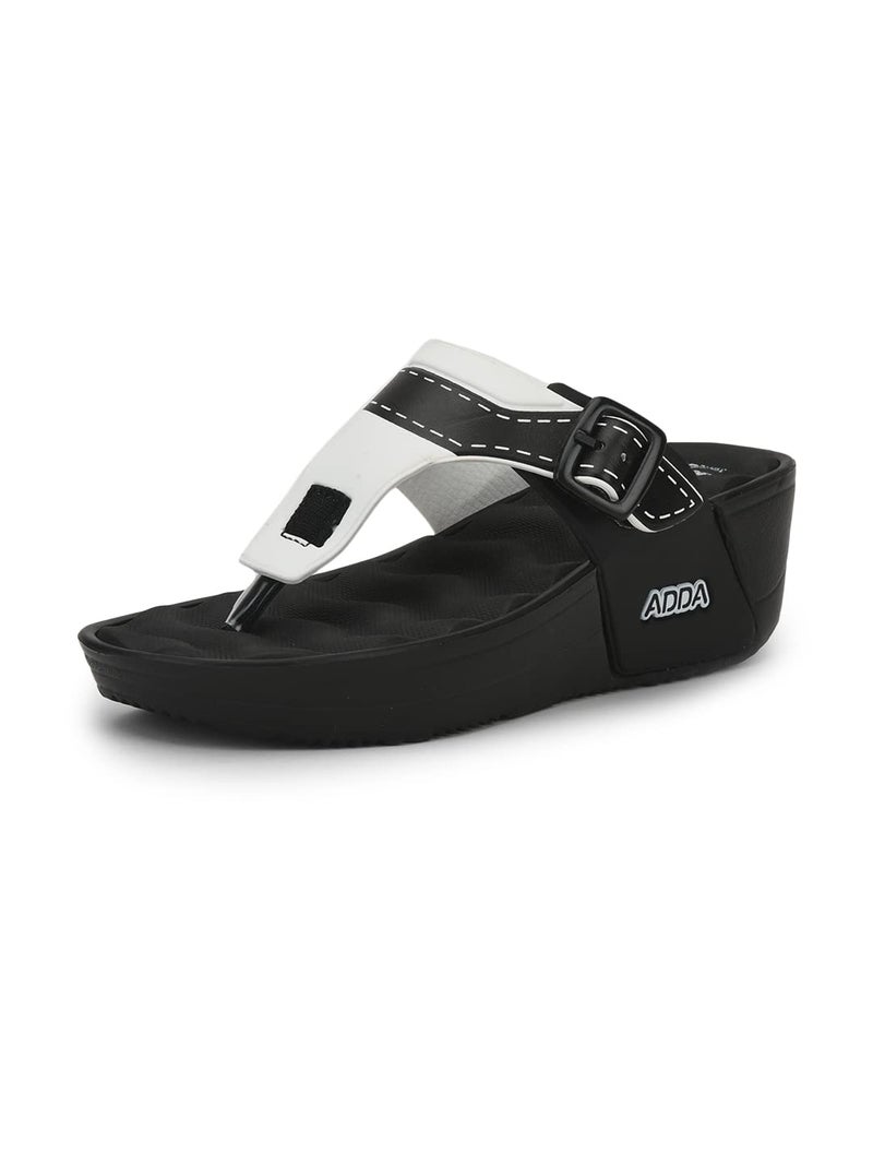 ADDA (LABEL) Women's Casual Slipper, Black, 7 UK - Image 1