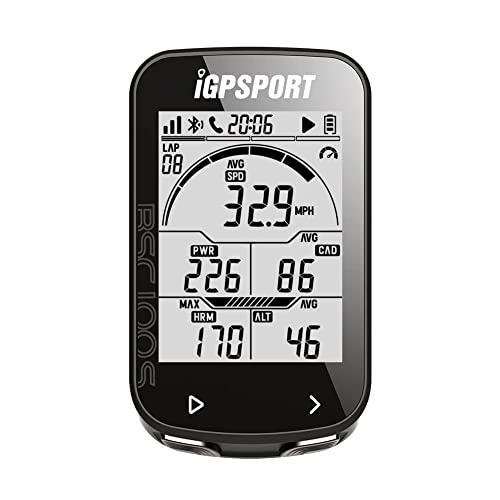 iGPSPORT BSC100S Bike Computer GPS with 2.6 inch Screen,ANT+ Cycling Computer Wireless Waterproof IPX7 Bike Speedometer and Odometer, ANT+/BLE5.0 Sensors and 40 Hours Battery Life - Image 1