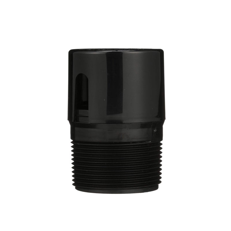 Oatey 39012 1.5 in. NPT ABS in-Line Vent, Black - Image 3