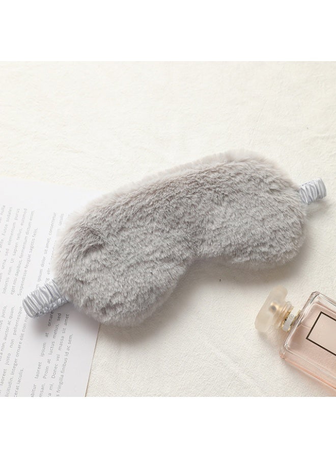 4-Piece Plush Sleeping Eye Mask  Soft Sleeping Blindfold Eye Cover - Image 3