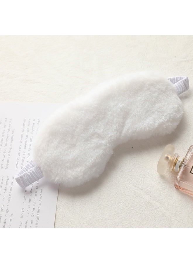 4-Piece Plush Sleeping Eye Mask  Soft Sleeping Blindfold Eye Cover - Image 4