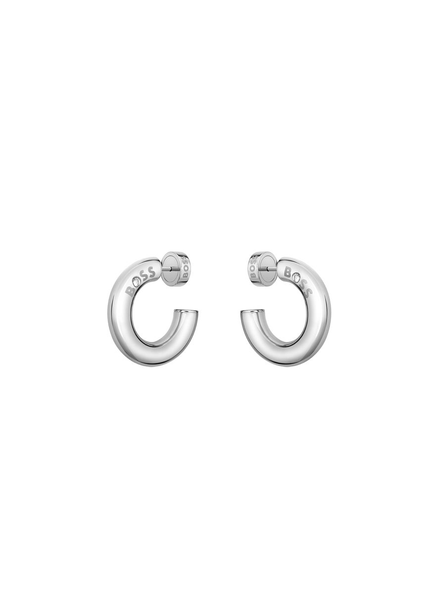 BOSS Alive Hoop Earrings  - Image 3