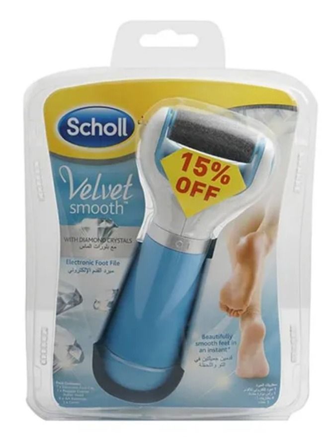 Scholl Smooth Electronic Foot File - Image 1