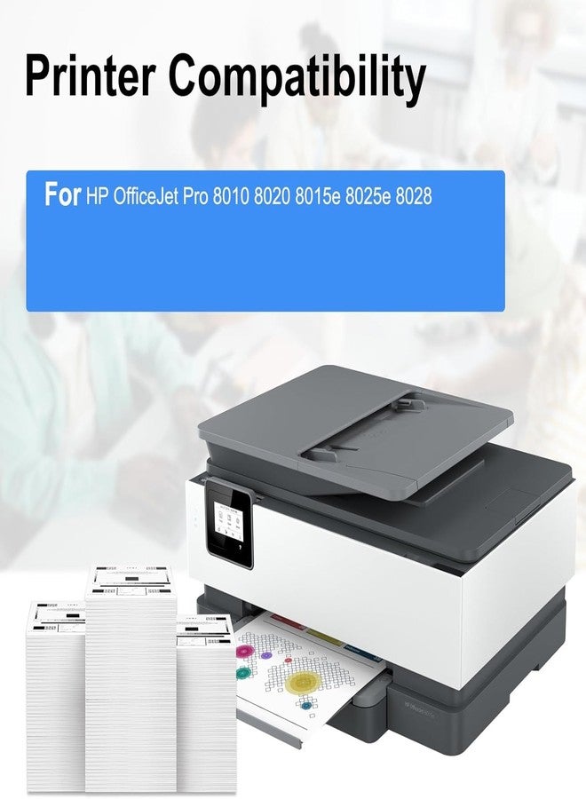 درج إخراج الورق/درج إدخال الورق بديل لطابعات HP OfficeJet Pro 8010، 8020، 8015e، 8025e، 8028 (عبوة واحدة) - Image 2