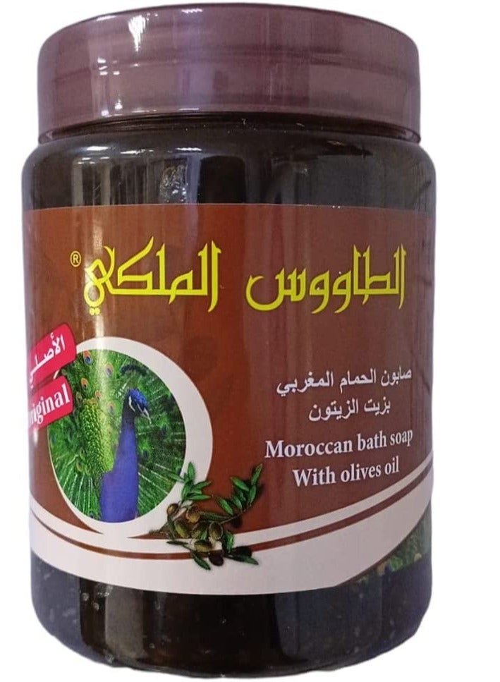 موروكان مغربي صابون حمام بزيت الزيتون 1000 مل - Image 1