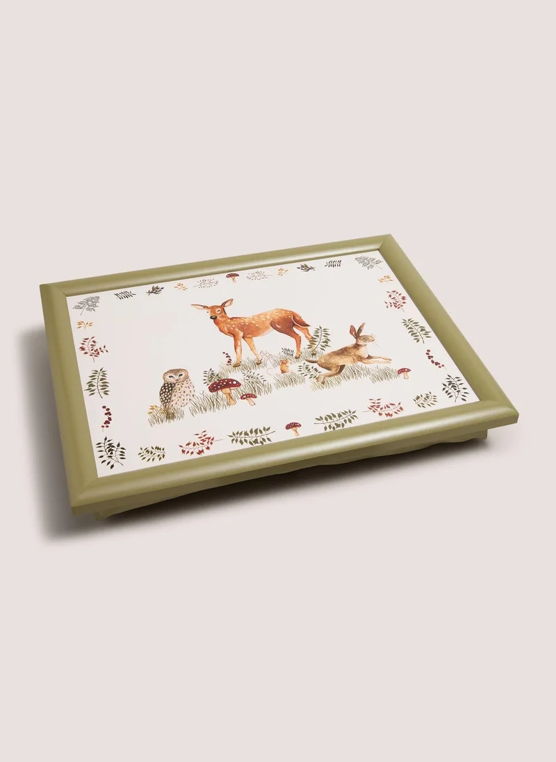 ماتلان Green Woodland Animal Laptray