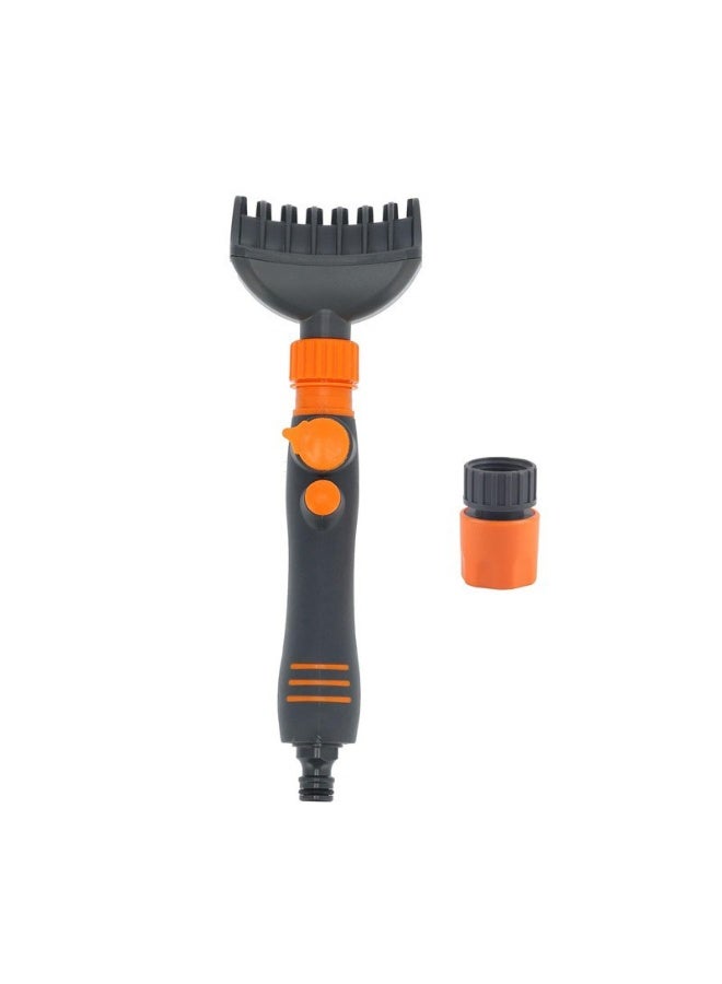 عام حمام سباحة عنصر تصفية تنظيف فرشاة يده بيغ فرشاة تنظيف ورقة تصفية عنصر مع موصل الخرطوم تنظيف فرشاة - Image 1