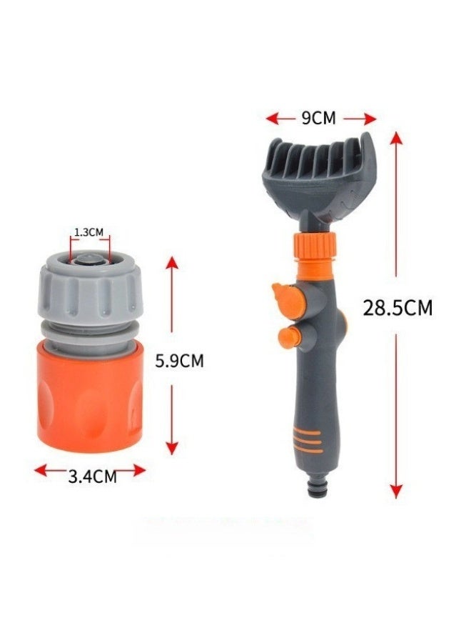 عام حمام سباحة عنصر تصفية تنظيف فرشاة يده بيغ فرشاة تنظيف ورقة تصفية عنصر مع موصل الخرطوم تنظيف فرشاة - Image 3