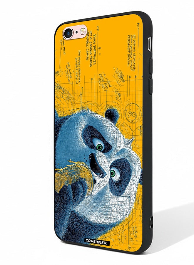 Covernex Apple iPhone 6 Protective Case Cover Printed Featuring Whimsical Panda Illustration - Image 1